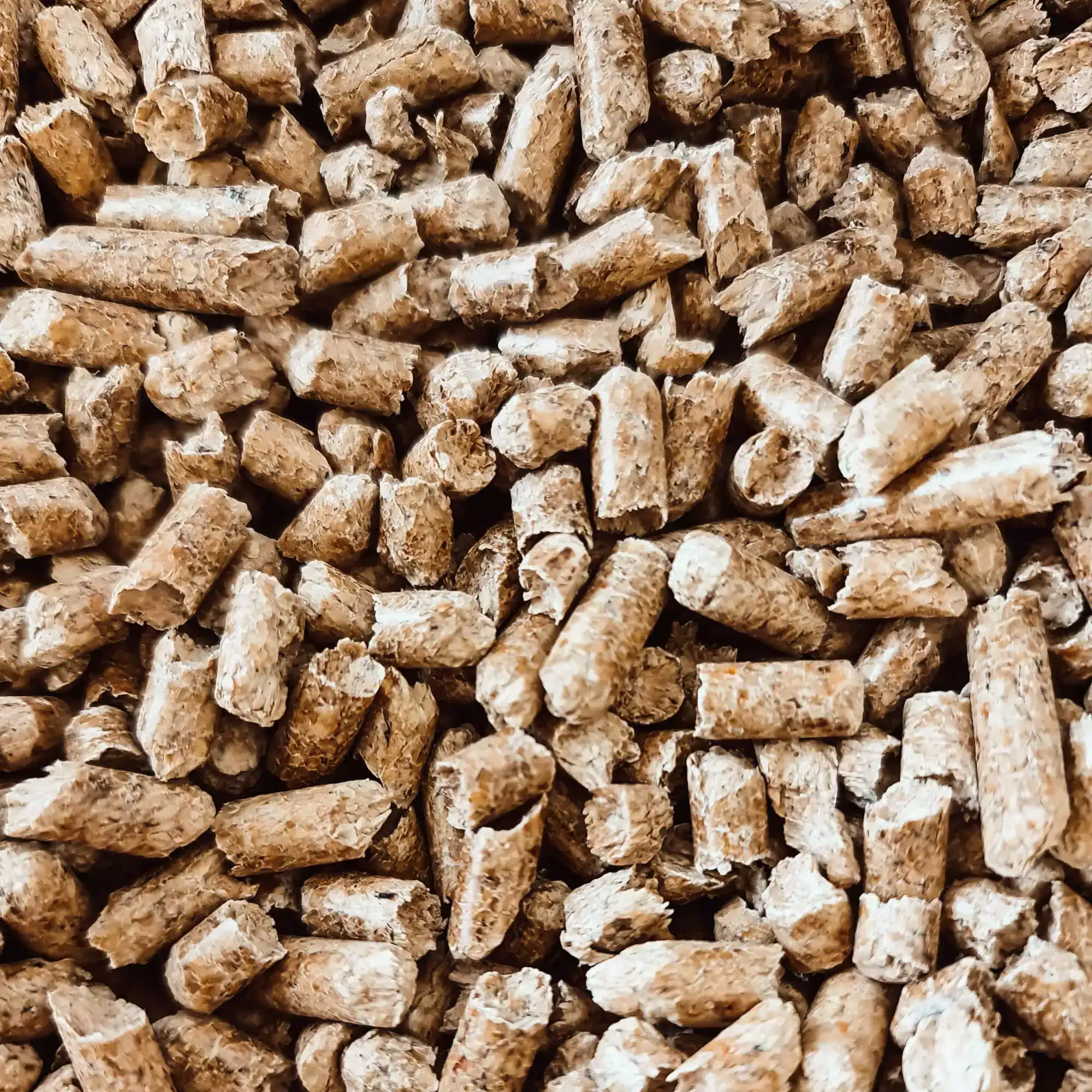 Premium white wood pellets 6 mm, 15 kg - Stable equipment